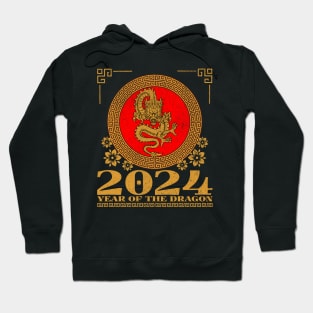 Year Of The Dragon 2024 - Happy New Year 2024 Hoodie